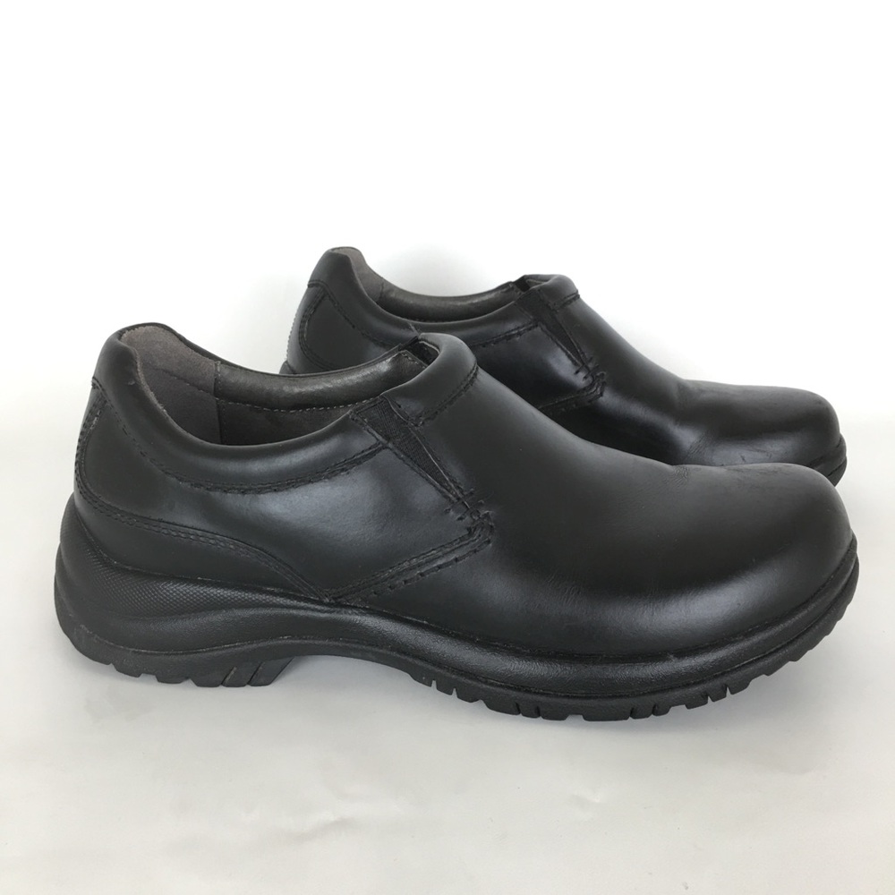 DANSKO Wynn Leather Clog Slip On Non Slip Black Men's Shoes U.S. 9.5-10 EU 43